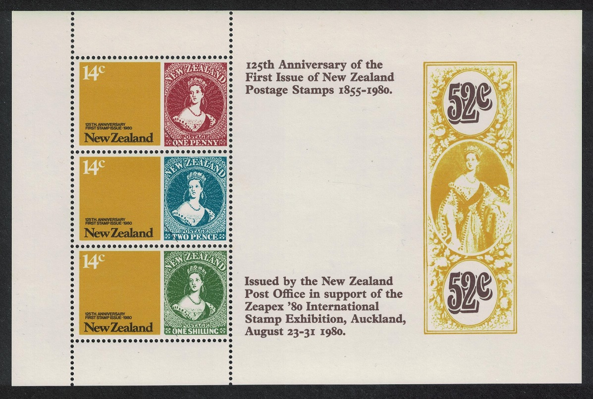 New Zealand Anniversaries and Events MS 1980 MNH SG#MS1216 Sc#703a