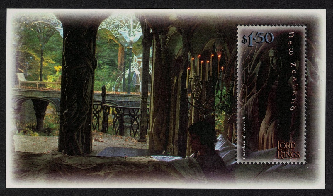 New Zealand &#39;The Lord of the Rings&#39; Guardian of Rivendell MS 2001 MNH SG#MS2461 MI#Block 131