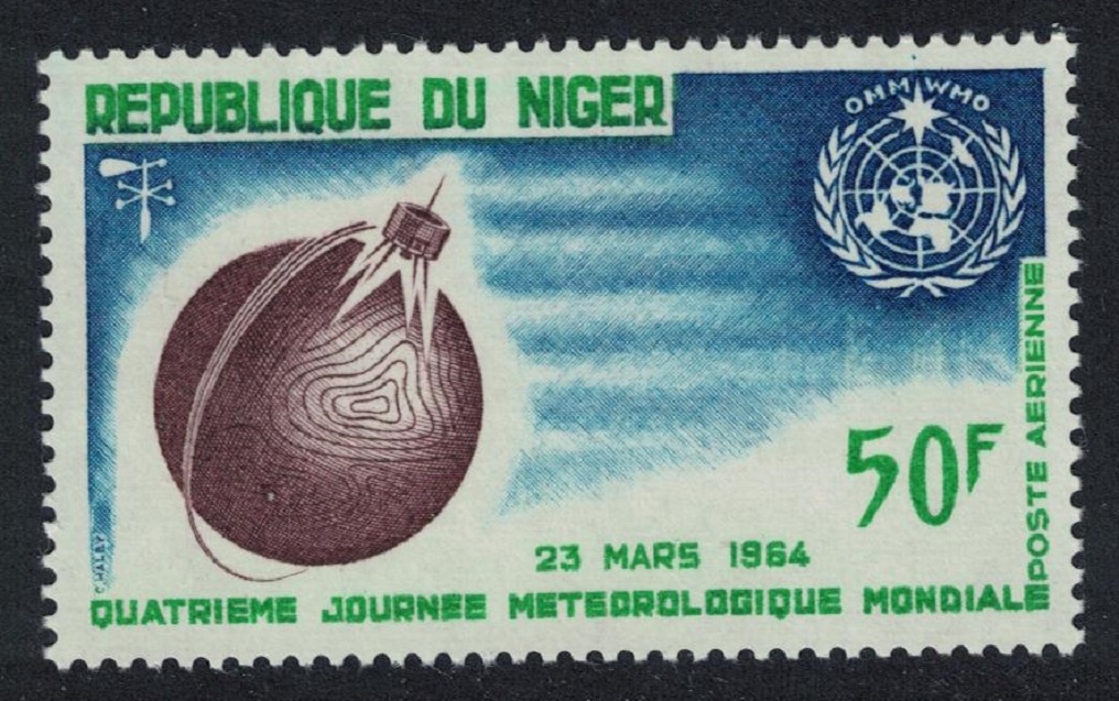 Niger World Meteorological Day 1964 MNH SG#171