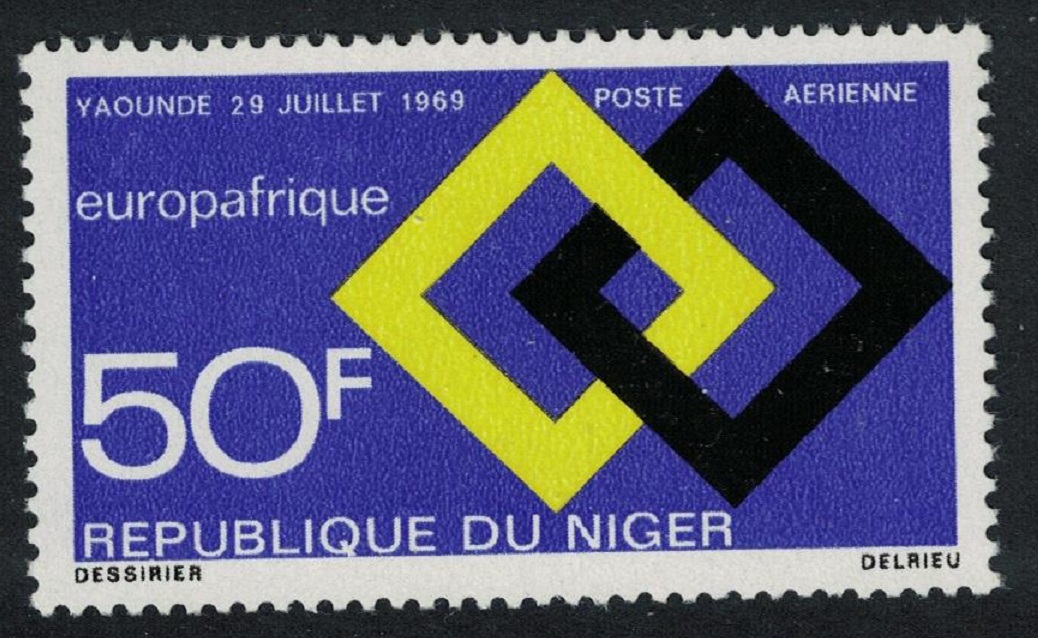 Niger Europafrique 1969 MNH SG#328