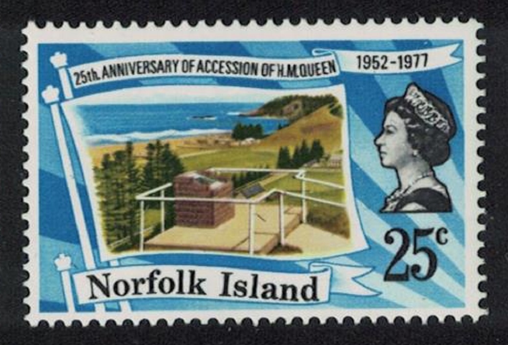 Norfolk Island Royal Silver Jubilee 1977 MNH SG#196 Sc#218