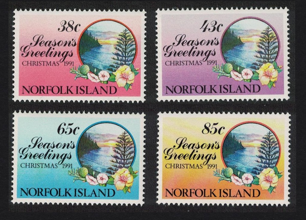 Norfolk Island Christmas 4v 1991 MNH SG#518-521 Sc#510-513