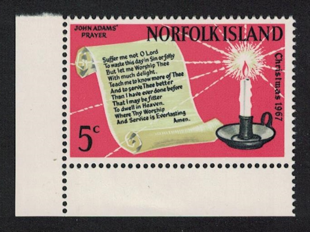 Norfolk Island Christmas SW Corner 1967 MNH SG#92 Sc#115