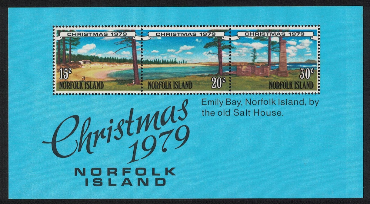 Norfolk Island Christmas MS 1979 MNH SG#MS233 Sc#253a