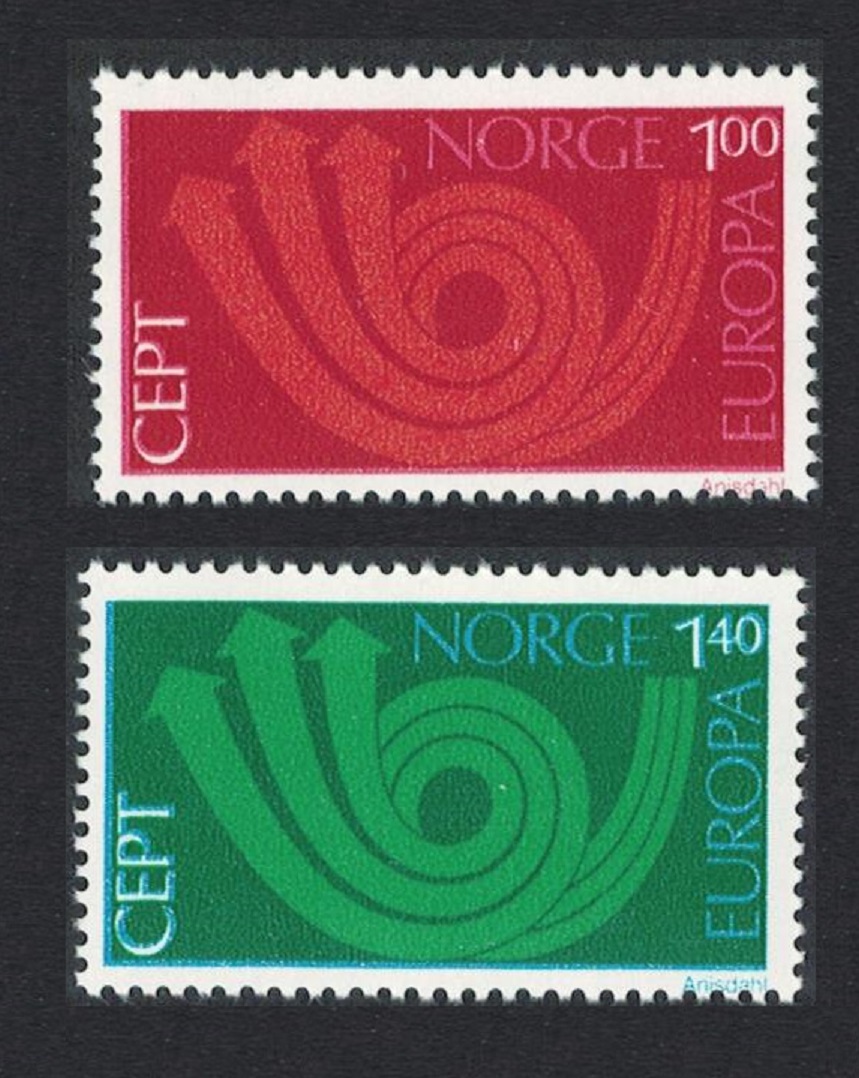 Norway Europa 2v 1973 MNH SG#698-699 MI#660-661 Sc#604-05