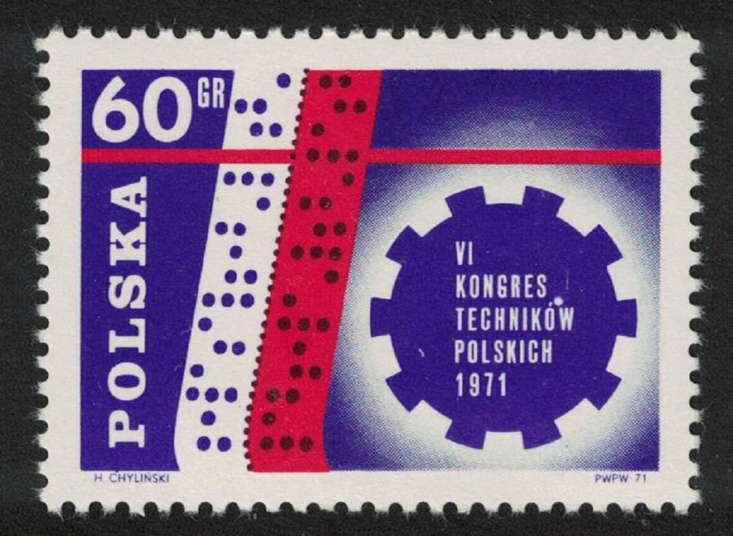 Poland 6th Polish Technical Congress Warsaw 1971 MNH SG#2083