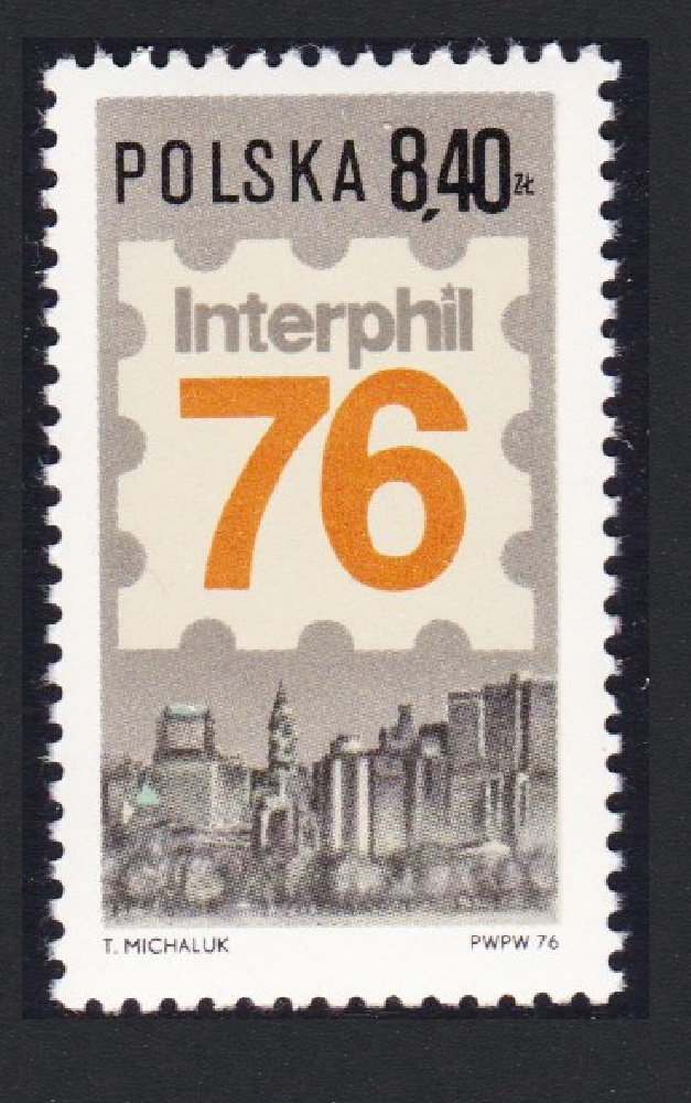 Poland &#39;Interphil 76&#39; International Stamp Exhibition 1976 MNH SG#2431 Sc#2158