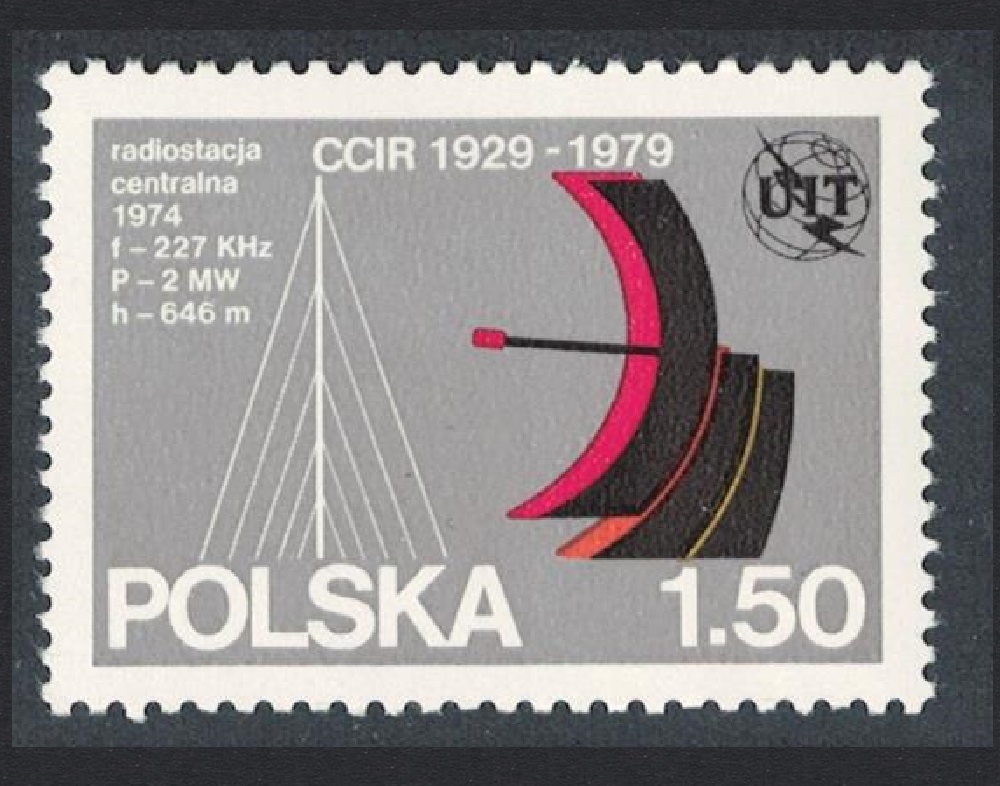 Poland International Radio Communication Advisory Committee 1979 MNH SG#2634