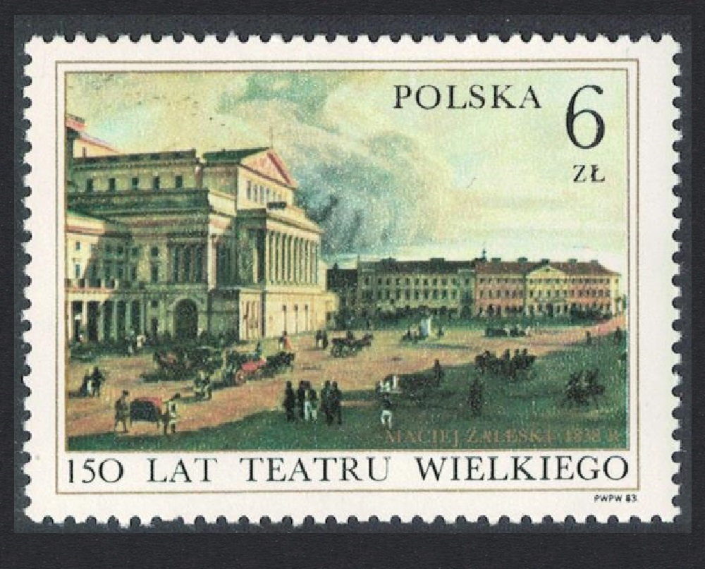 Poland 150th Anniversary of Grand Theatre Warsaw 1983 MNH SG#2862