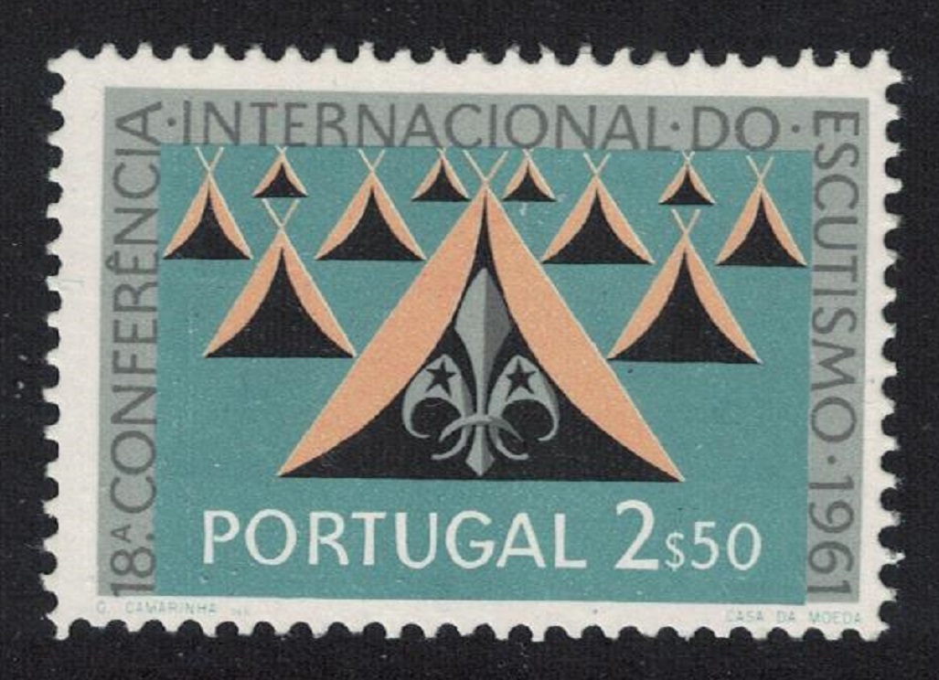 Portugal 18th International Scout Conference 1961 2$50 Key Value 1962 MNH SG#1206