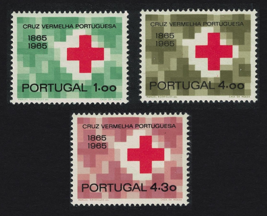 Portugal Portuguese Red Cross 3v 1965 MNH SG#1273-1275