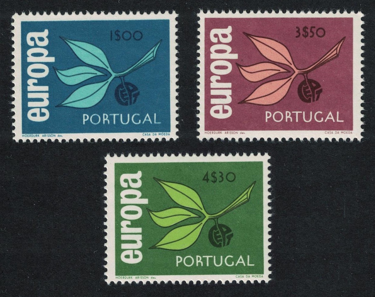 Portugal Europa CEPT 3v 1965 MNH SG#1276-1278