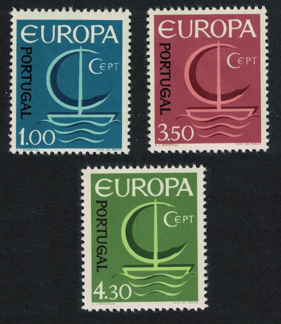 Portugal Europa CEPT 3v 1966 MNH SG#1298-1300