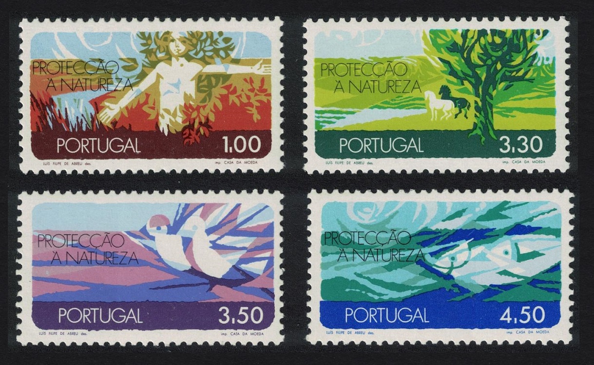 Portugal Birds Nature Conservation 4v 1971 MNH SG#1438-1441 MI#1152-1155