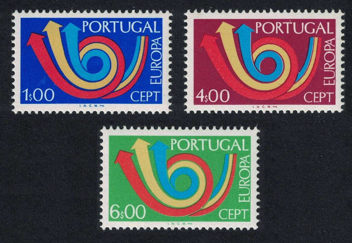 Portugal Europa CEPT 3v 1973 MNH SG#1499-1501