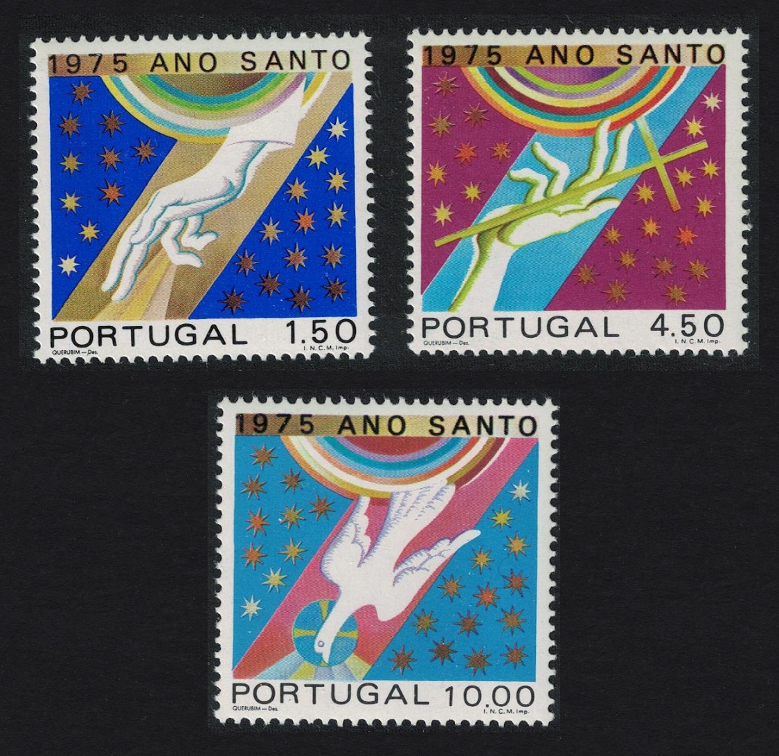 Portugal Holy Year 3v 1975 MNH SG#1567-1569