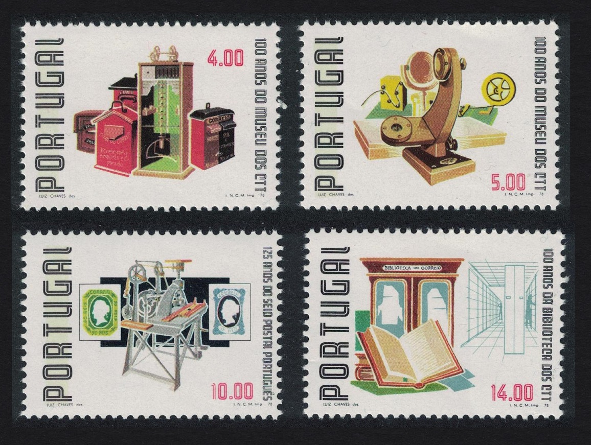 Portugal Post Museum 4v 1978 MNH SG#1737-1740