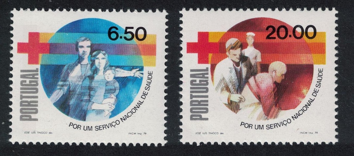 Portugal Towards a National Health Service 2v 1979 MNH SG#1780-1781