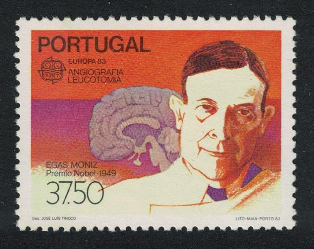 Portugal Egas Moniz Brain Surgeon Nobel Laureate 1983 MNH SG#1923