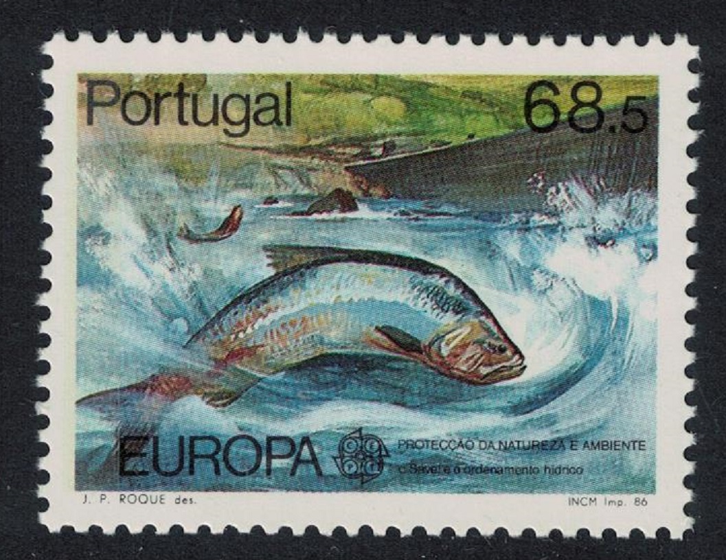 Portugal Allis Shad Herring Fish Europa 1986 MNH SG#2044