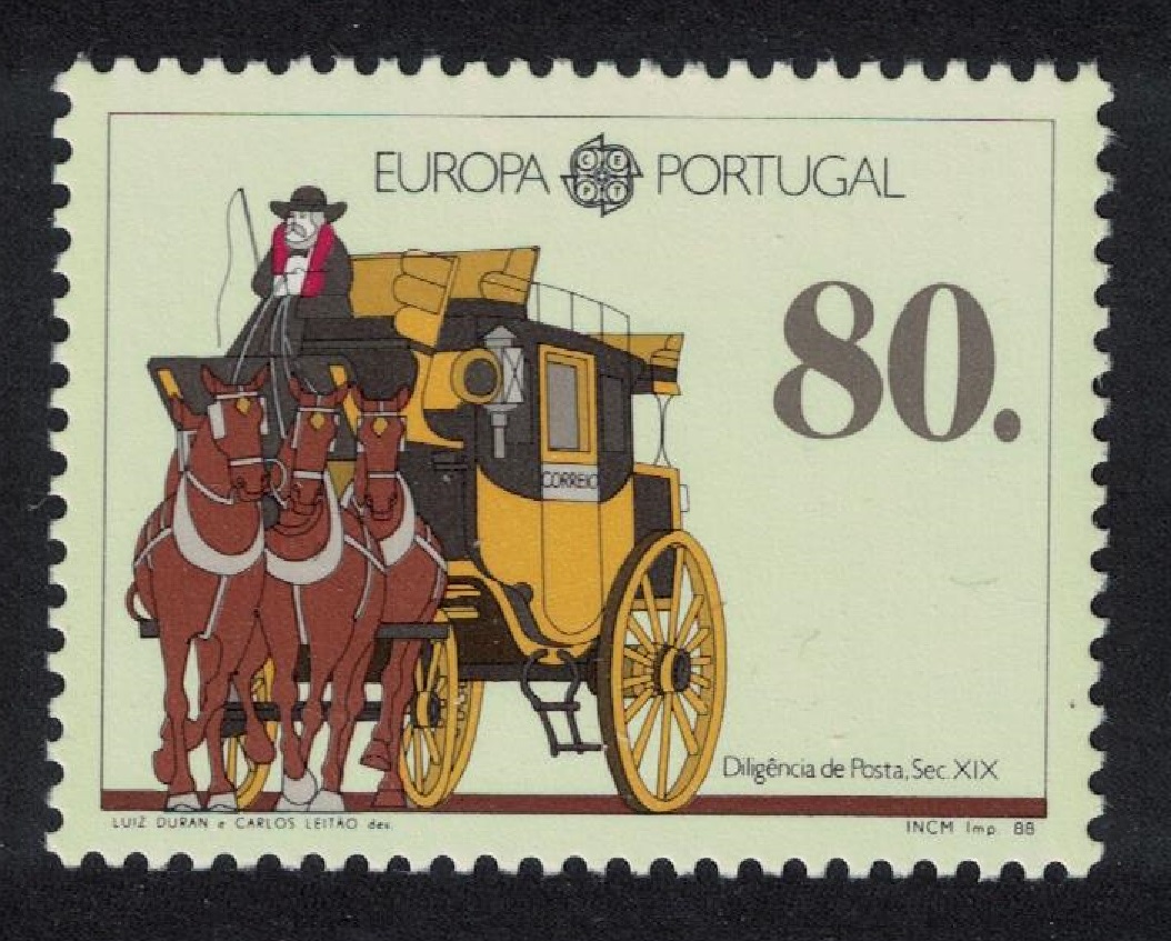 Portugal Europa Transport and Communications 1988 MNH SG#2104