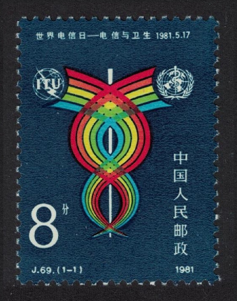 China World Telecommunications Day 1981 MNH SG#3071