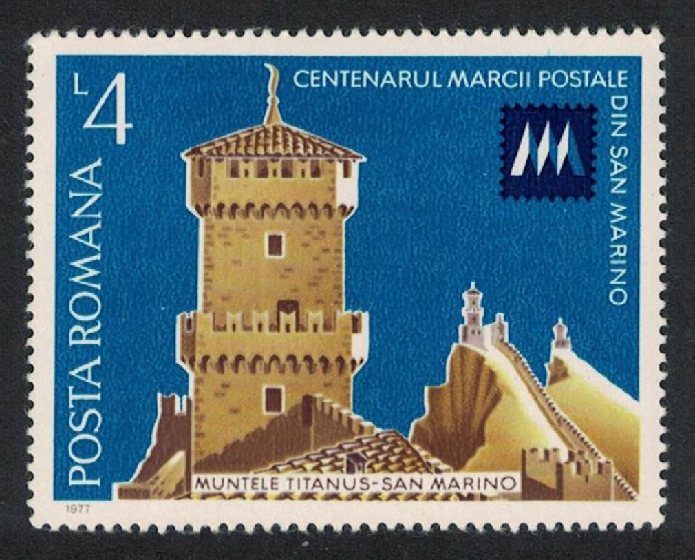 Romania San Marino Postage Stamps 1977 MNH SG#4306