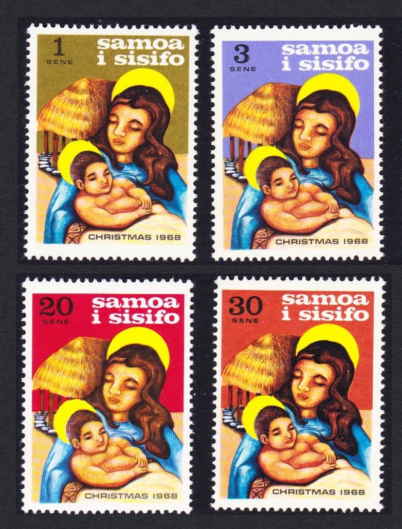 Samoa Christmas 4v 1968 MNH SG#315-318 Sc#300-303