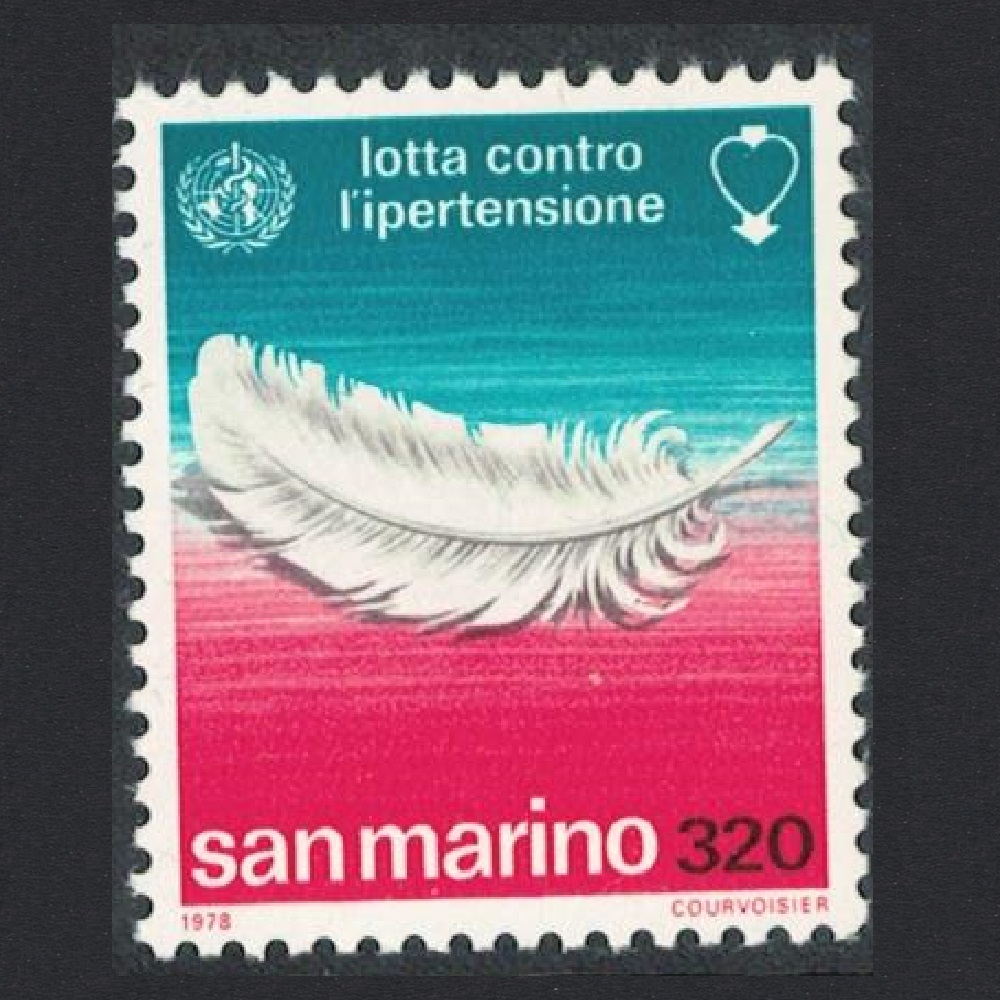 San Marino World Hypertension Month 1978 MNH SG#1092