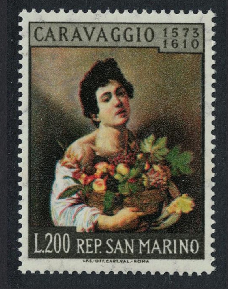 San Marino 350th Death Anniversary of Caravaggio painter 1960 MNH SG#625 MI#681