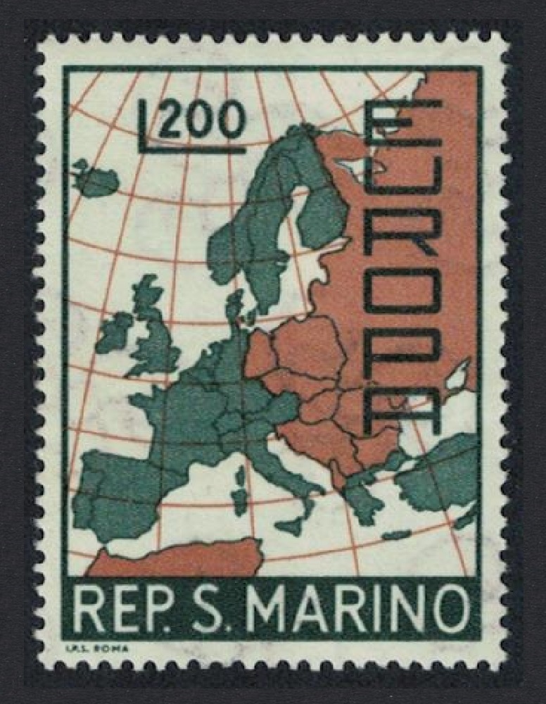 San Marino Europa 1967 MNH SG#825