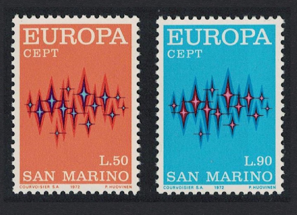 San Marino Europa 2v 1972 MNH SG#932-933