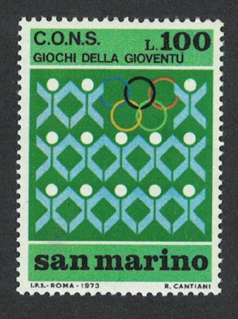 San Marino Youth Games 1973 MNH SG#963