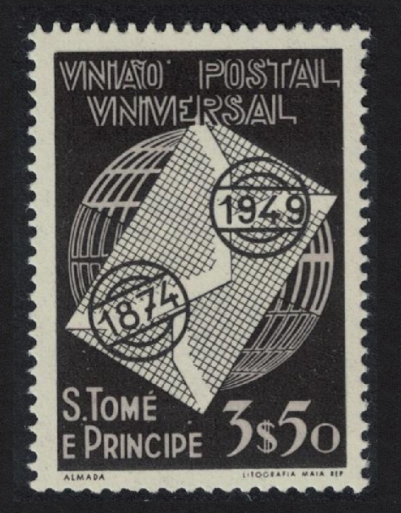 Sao Tome and Principe 75th Anniversary of UPU 1949 MNH SG#412