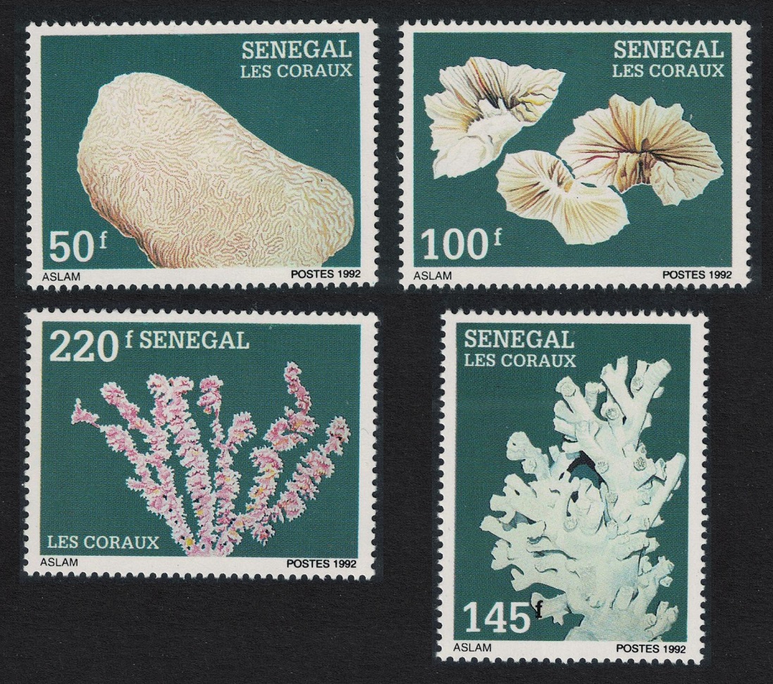 Senegal Corals 4v 1992 MNH SG#1198-1201