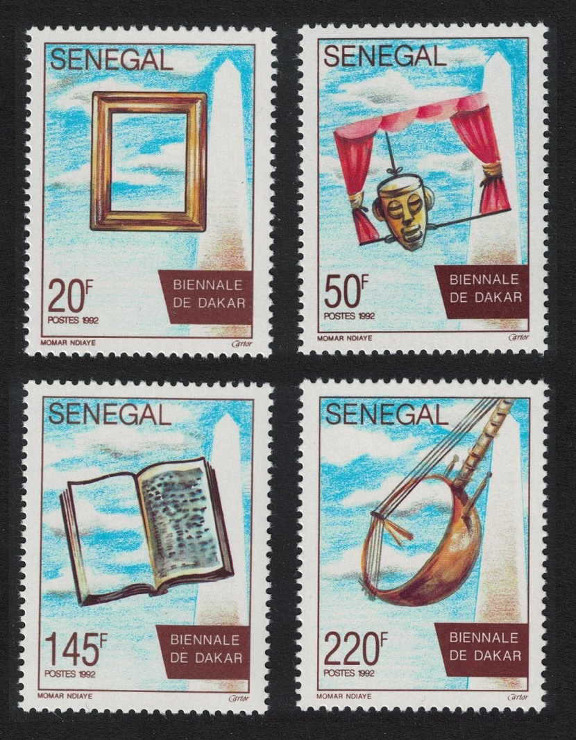 Senegal Dakar Biennale 4v 1992 MNH SG#1220-1223