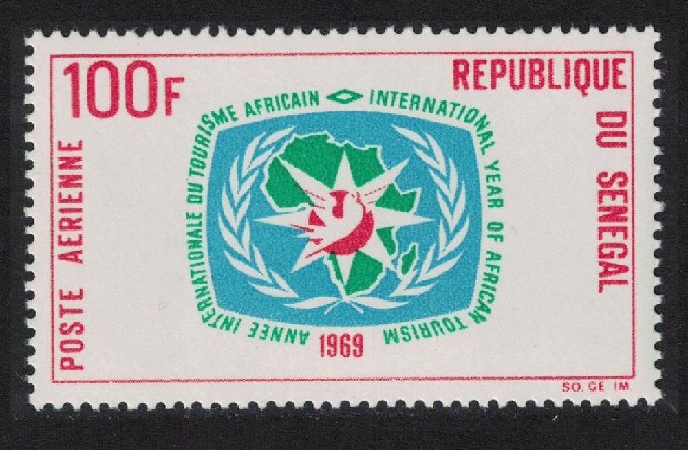 Senegal African International Tourist Year 1969 MNH SG#395