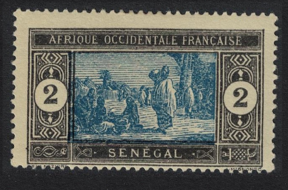 Senegal Market 2c 1914 MH SG#65