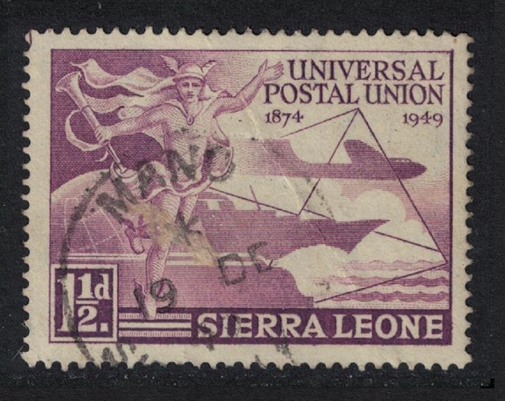 Sierra Leone 75th Anniversary of UPU 1949 Canc SG#205