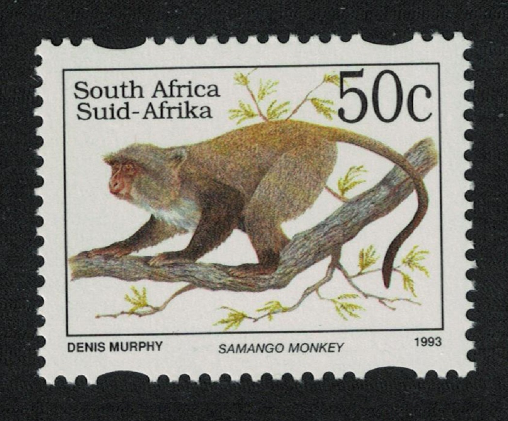 South Africa Samango Monkey security perf 1997 MNH SG#914