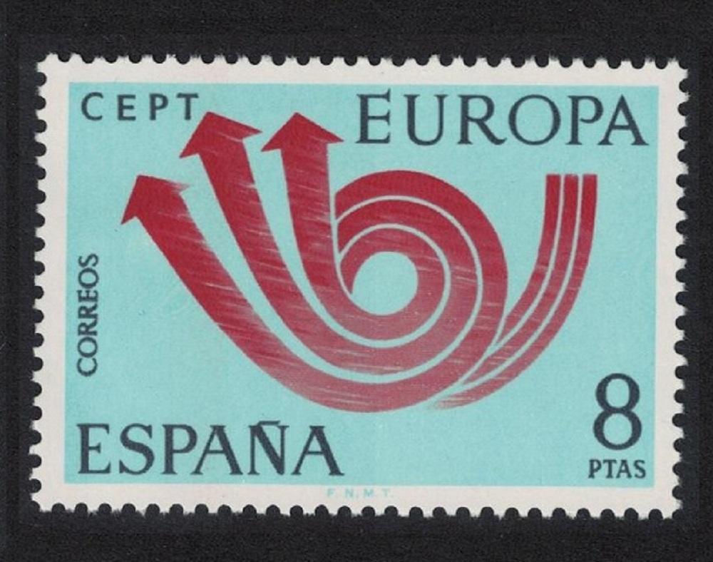 Spain Europa Posthorn 8 Ptas 1973 MNH SG#2184