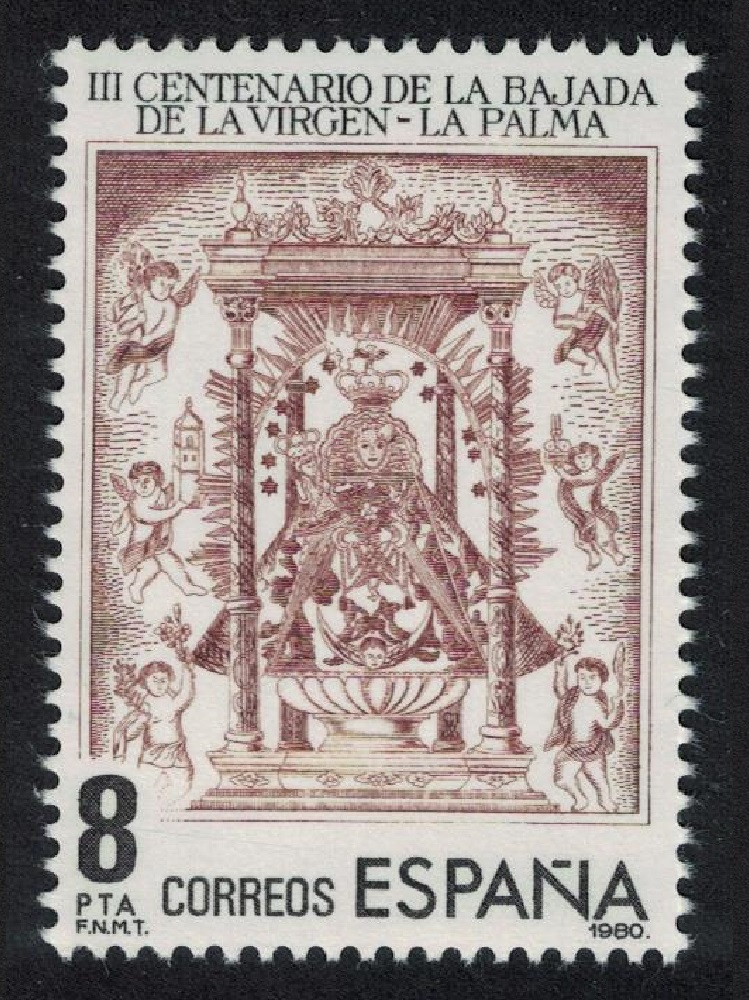 Spain Holy Virgin at La Palma 1980 MNH SG#2623