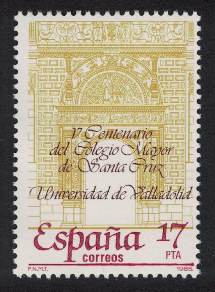 Spain Santa Cruz College Valladolid University 1985 MNH SG#2794