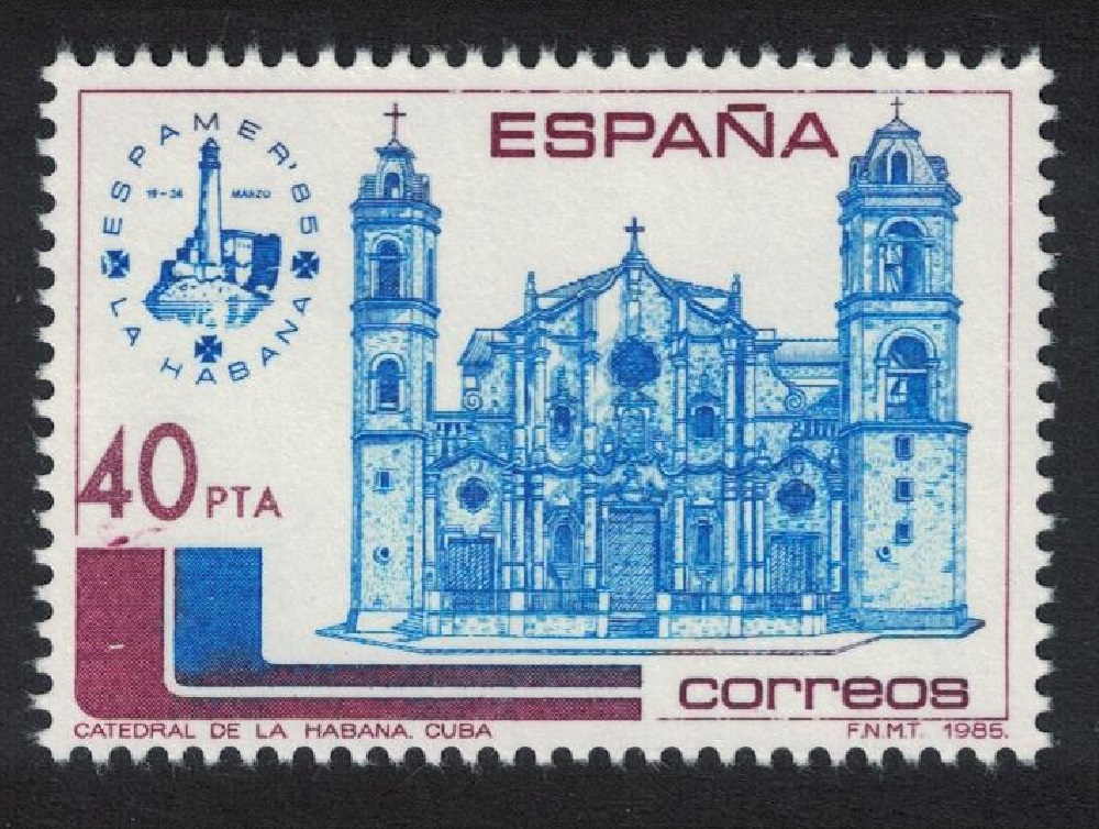 Spain &#39;Espamer &#39;85&#39; Stamp Exhibition 1985 MNH SG#2796