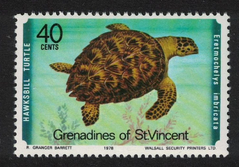 Saint Vincent Grenadines Hawksbill turtle 1978 MNH SG#136