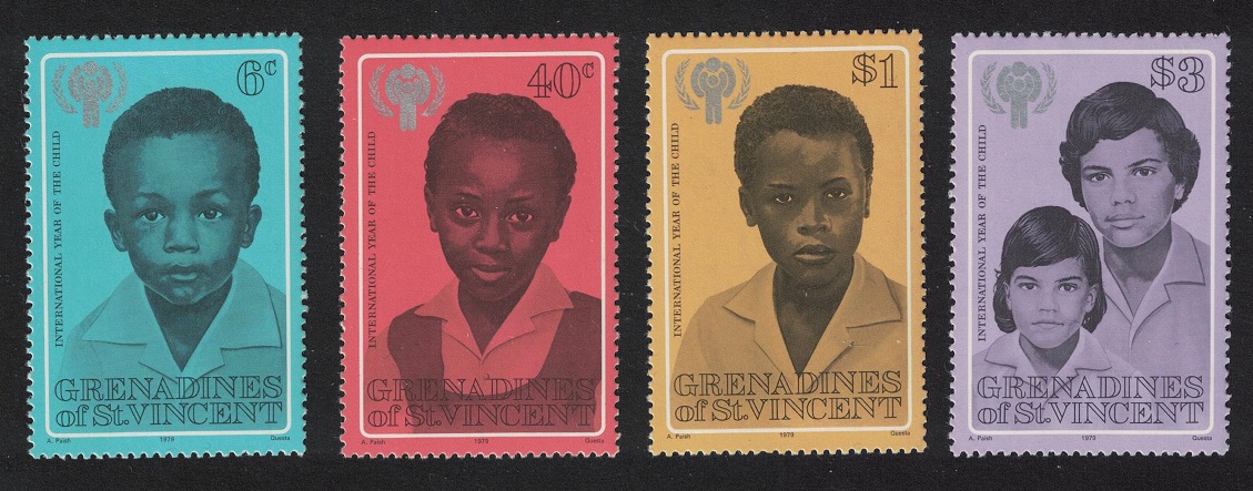 Saint Vincent Grenadines International Year of the Child 4v 1979 MNH SG#156-159