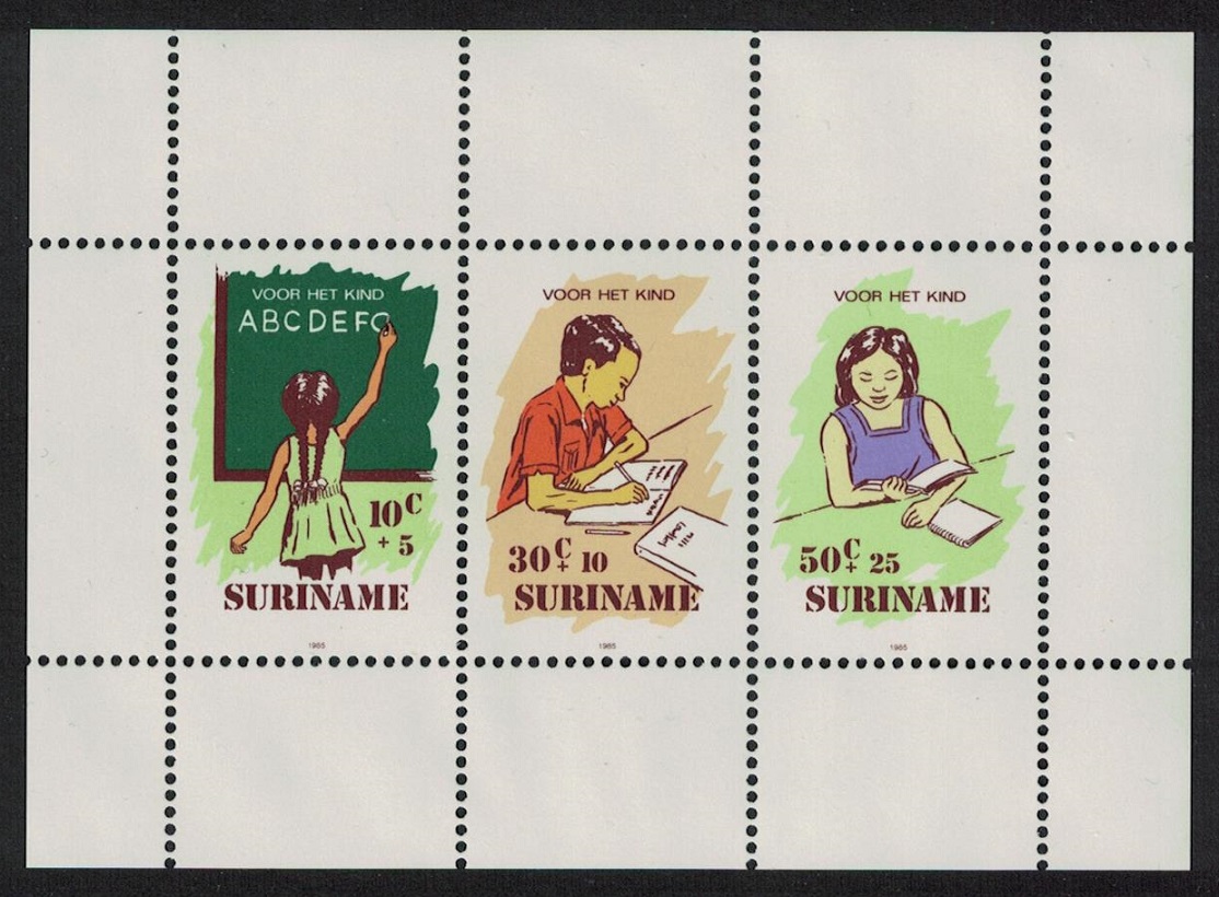 Suriname Education Child Welfare MS 1985 MNH SG#MS1266