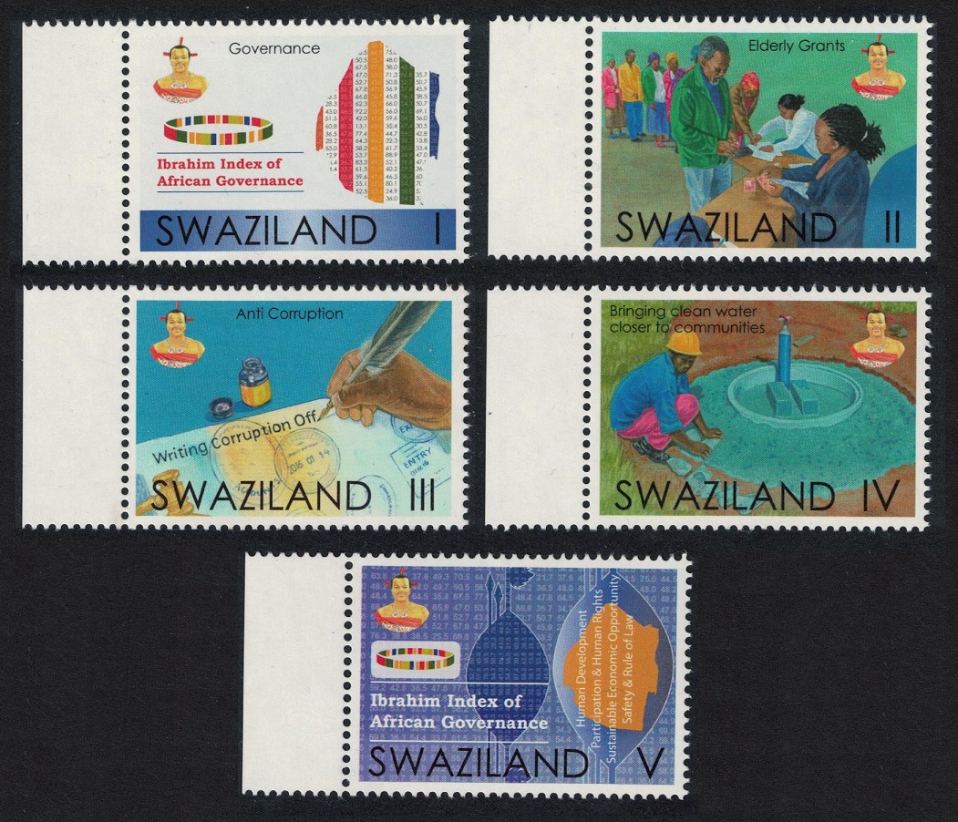 Swaziland Government Programme of Action 5v 2017 MNH SG#824-828