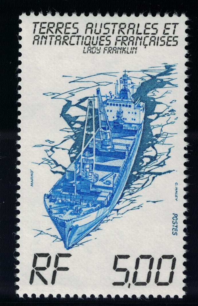 French Southern and Antarctic Territories Lady Franklin Antarctic supply ship 1983 MNH SG#181 MI#181