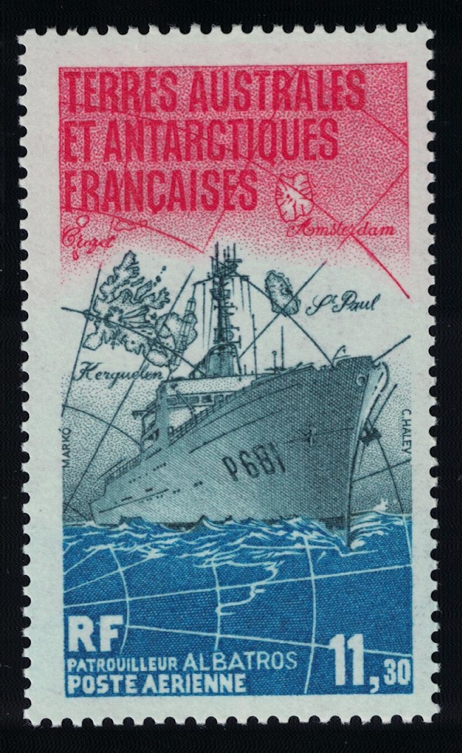 French Southern and Antarctic Territories Patrol Boat Albatros 1984 MNH SG#194 MI#194